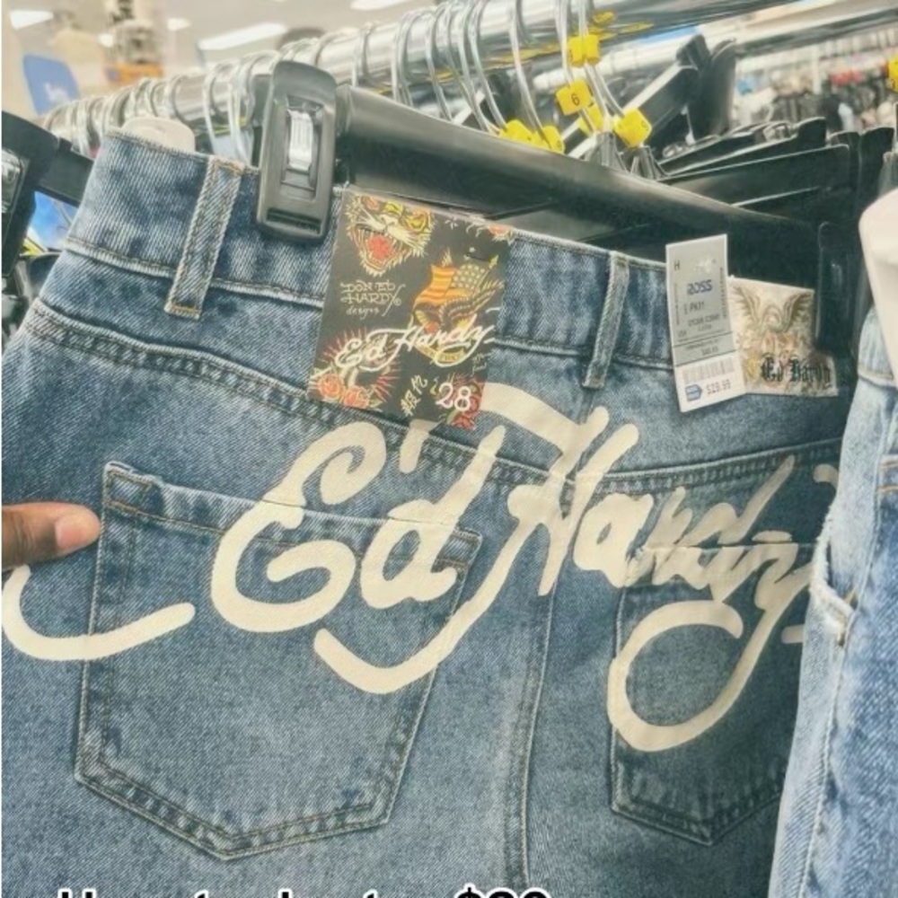 Ed Hardy Classic Blue Jeans